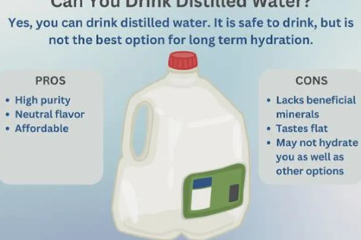 Is It Safe to Drink Distilled Water? Benefits, Risks, and Uses