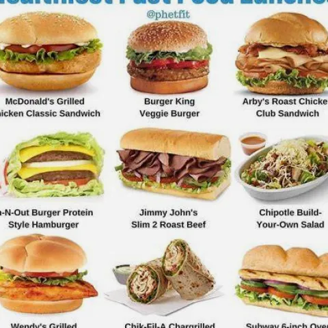 How to Make Healthier Fast-Food Choices