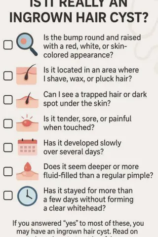 Ingrown Pubic Hair Cysts: Signs, Safe Care, and When to Get Help