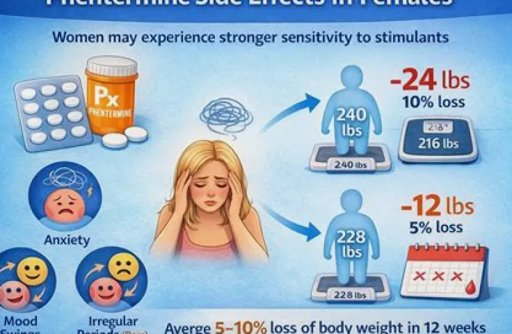 Phentermine Side Effects in Women: Common Reactions, Reproductive Concerns, and Warning Signs